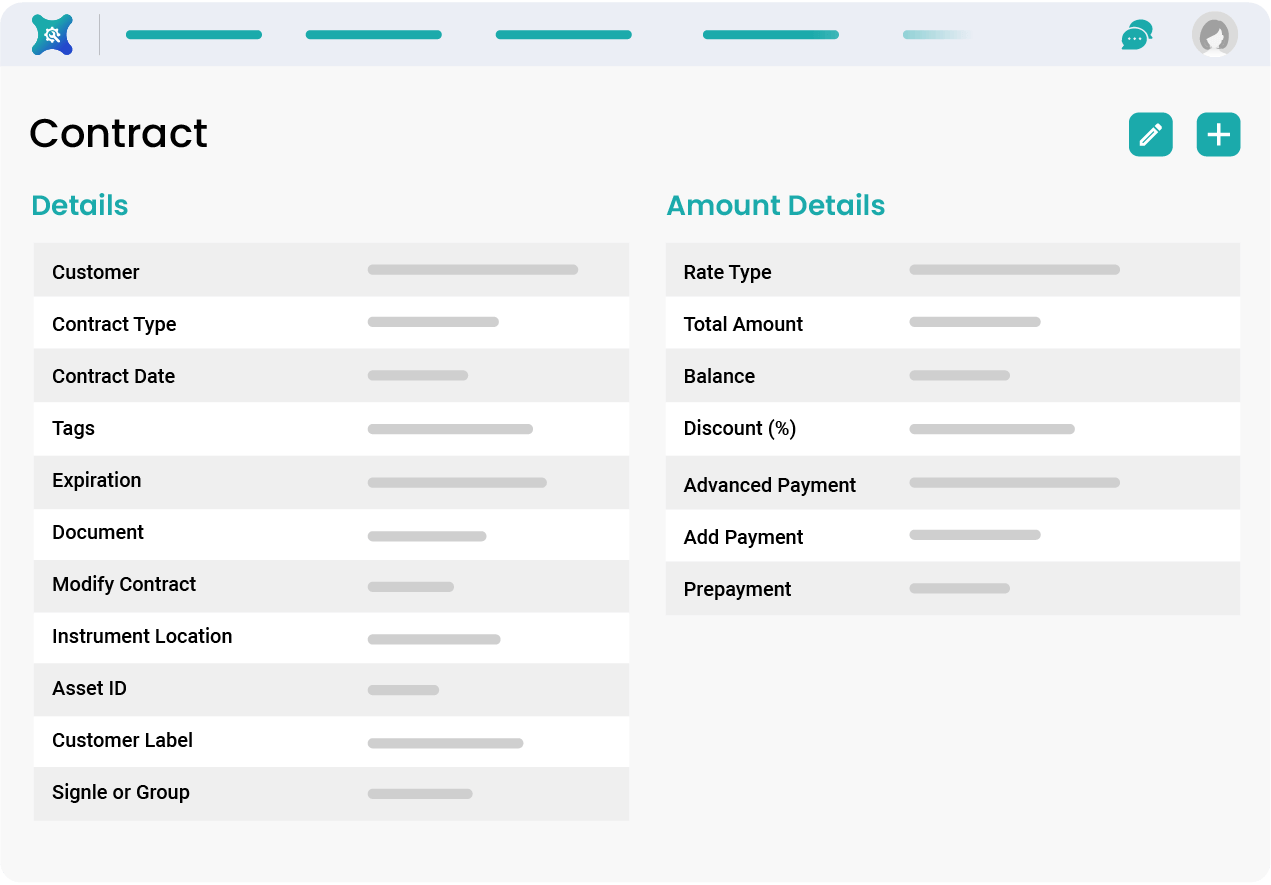 Features for Contract Management