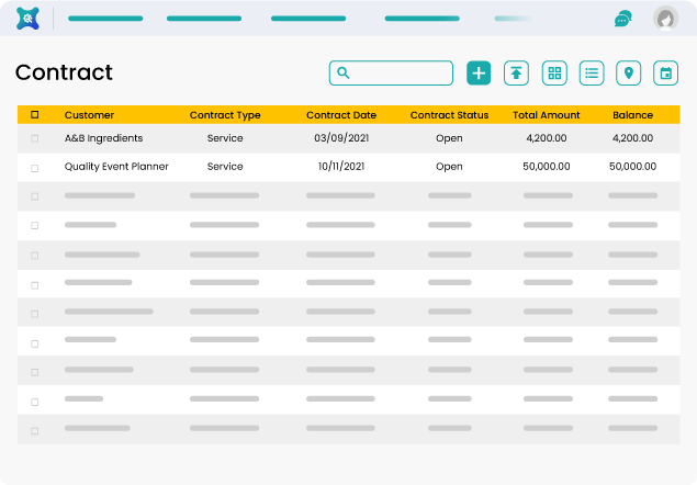 Manage Contracts with ServiceXpand